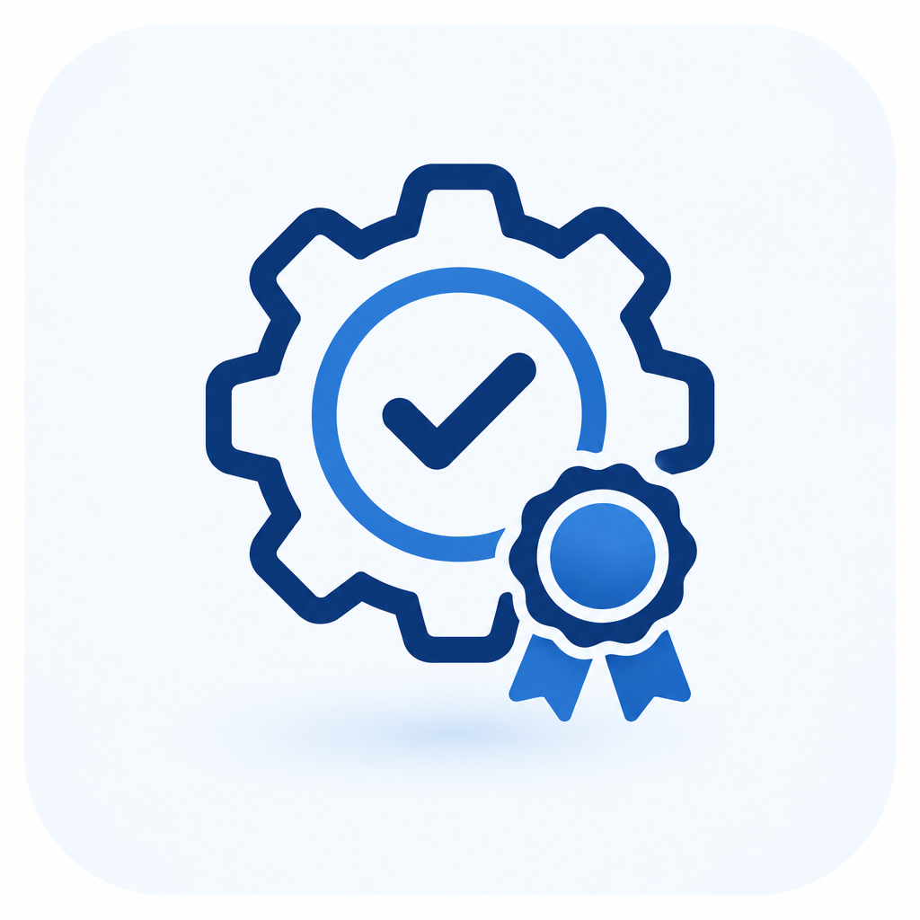 Icono de Sistemas de Gestión de Calidad ISO 9000